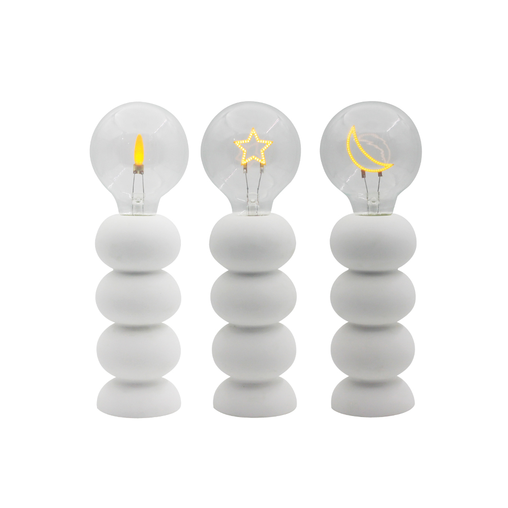 バブル型のLEDセメント低消費デスクランプ